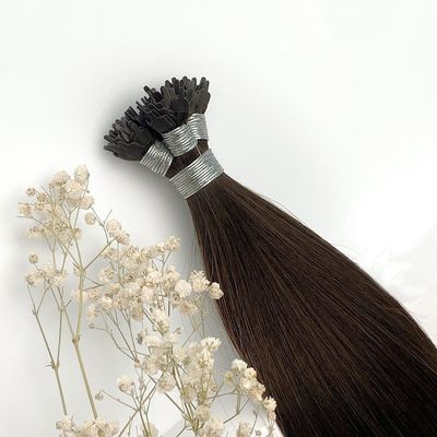 Y Tip Jet Schwarz Natürliche Farbe Vietnamesische Haare Keratin Erweiterungen 12-28 Zoll Länge