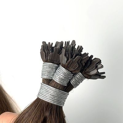 Y Tip Jet Schwarz Natürliche Farbe Vietnamesische Haare Keratin Erweiterungen 12-28 Zoll Länge