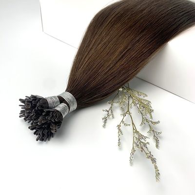 Y Tip Jet Schwarz Natürliche Farbe Vietnamesische Haare Keratin Erweiterungen 12-28 Zoll Länge