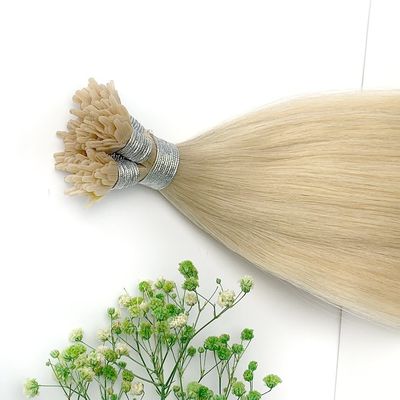 18 Zoll Jungfrau Remy Dicke End Keratin Ventilator Spitze Haarverlängerung mit 0,300kg Bruttogewicht