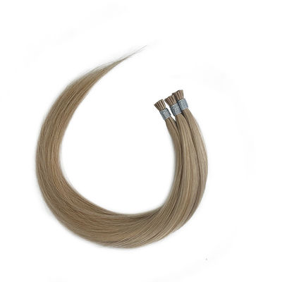 I-Tipp 20 Zoll Remy Extensions Vorabgebundenes menschliches Haar reines Jungfrauhaar mit Färbemittel