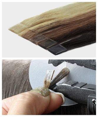 Flachspitze Italien Keratin-Vorband-Haarverlängerungen für europäische Haare Paketgröße