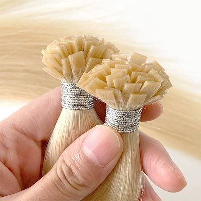 Jungfräuliche Kutikel ausgerichtet Remy Haare U-Tip Extension mit Italien Keratin und No Tangle