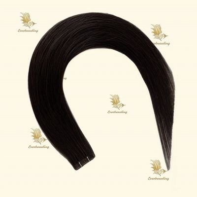 Erste Zahlung Russisches unsichtbares Haar doppelt gezogenes Remy-Tape in menschlichen Haarverlängerungen