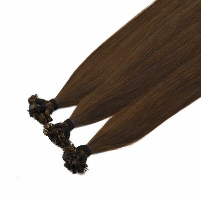 Doppel gezeichnetes Flächenhaar Remy Flachspitze menschliche Haarverlängerungen Anpassung an Ihren Stil
