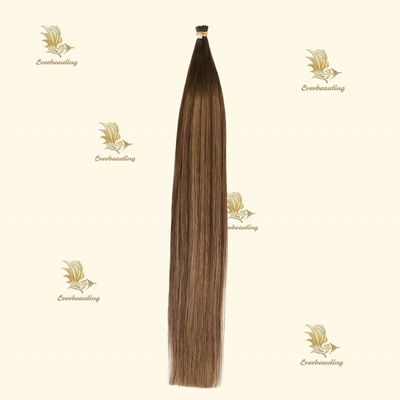Vorgefertigte I-Tips Haare 100% Remy menschliche Haare Balayage Farbe Keine Vergießung Rückerstattung