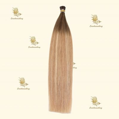 Doppel gezogene Balayage Farbe italienische Keratin I Tipp Haarverlängerungen für Ihre Anforderungen