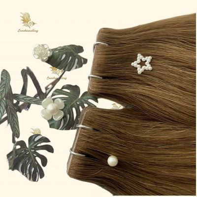 Muti-Color Straight Style Haarverlängerungen 100% Jungfrauenhaar Unsichtbares Band zum Nutzen