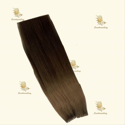 Muti-Color Straight Style Haarverlängerungen 100% Jungfrauenhaar Unsichtbares Band zum Nutzen