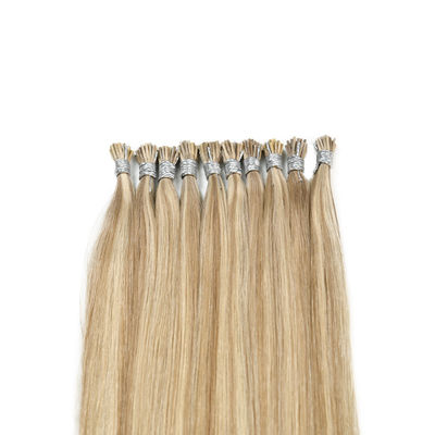 Personalisierte Anforderung Doppelt gezogenes Verhältnis Schönheitsarbeiten Haar Balayage I-Tip Haarverlängerungen