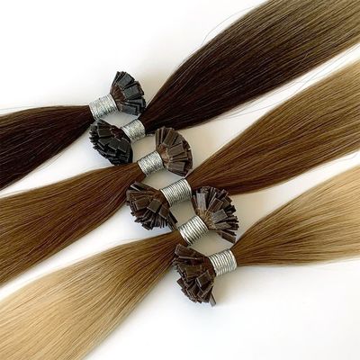 Haarausrichtung Remy Haar Italien Keratin U/V/I/Flachspitze Haarverlängerung Kein Haarausfall