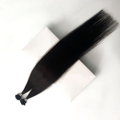 Doppel gezogene menschliche Haarverlängerungen Muti-Farbe brasilianische Haare Vorbindung Keratin Haare