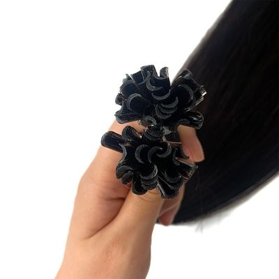 Doppel gezogene menschliche Haarverlängerungen Muti-Farbe brasilianische Haare Vorbindung Keratin Haare