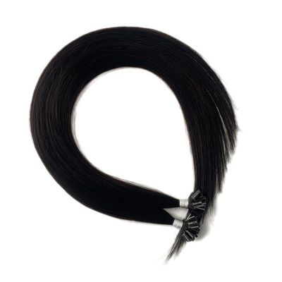 Doppel gezogene menschliche Haarverlängerungen Muti-Farbe brasilianische Haare Vorbindung Keratin Haare