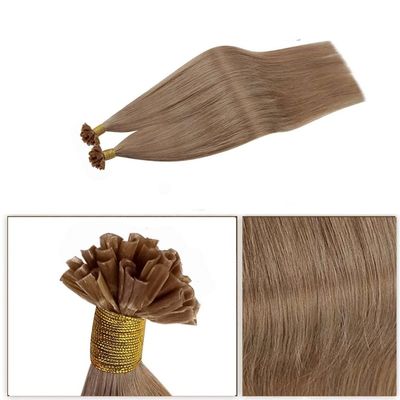 Everbeauting Top Grade Blonde Vorgebunden Keratin Haare Erweiterungen U / Nagel Spitze Remy Haar