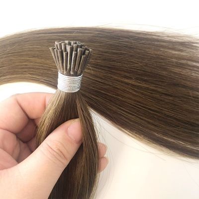 Remy menschliches Haar 12 Zoll 30 Zoll schwarzes Keratin I Tip Haarverlängerung für Itip-2405021
