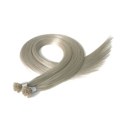 50cm * 8cm * 3cm Paketgröße Echte Haare Gerade Remy Nagel U Spitze Haarverlängerungen