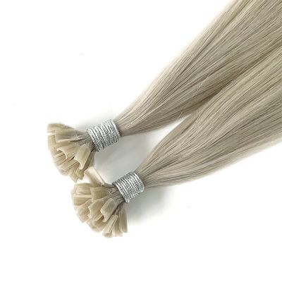 50cm * 8cm * 3cm Paketgröße Echte Haare Gerade Remy Nagel U Spitze Haarverlängerungen