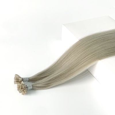 50cm * 8cm * 3cm Paketgröße Echte Haare Gerade Remy Nagel U Spitze Haarverlängerungen