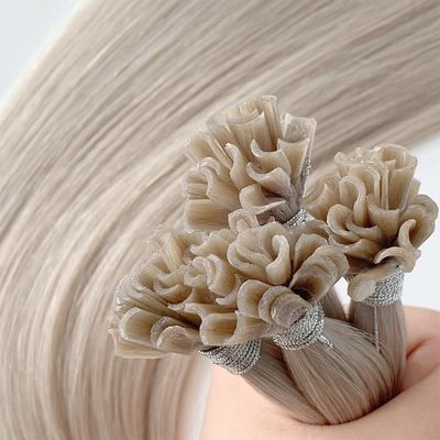 50cm*8cm*3cm Paketgröße Jungfrau Glanz Natur U-Spitze Keratin Haarverlängerung für Kunst