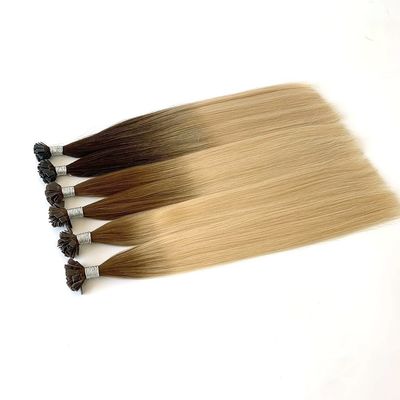 60 Farben vietnamesische menschliche Haarverlängerungen Gerade Haarverbindung Flat Tip Tone