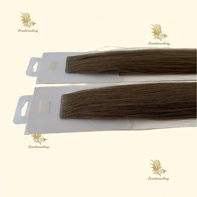 Farbe anpassen menschliche Haarverlängerung Slim Tape Stil Doppel gezeichnet russische Remy Haare