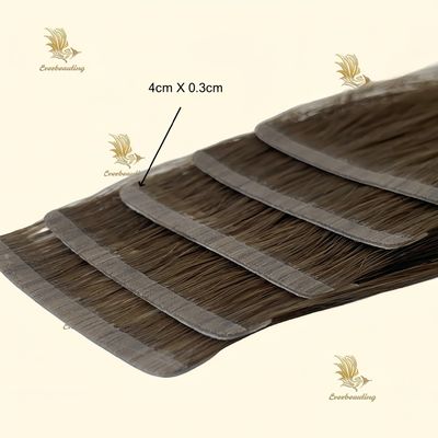 Farbe anpassen menschliche Haarverlängerung Slim Tape Stil Doppel gezeichnet russische Remy Haare
