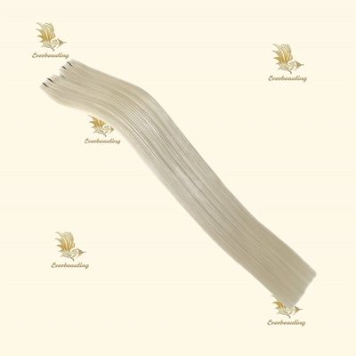 Luxuriöse Blonde Ombre Doppelbänder Haarverlängerungen für Salon-Versorgung Tape-240403