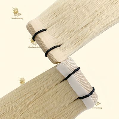 Luxuriöse Blonde Ombre Doppelbänder Haarverlängerungen für Salon-Versorgung Tape-240403