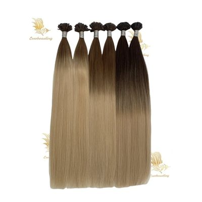 240530 Flachkeratin Spitze Haarverlängerung Nagelhaut Ausgerichtet Remy Russisches menschliches Haar 1 g/Streifen