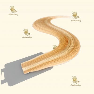 Jungfräuliche Kutikel ausgerichtet menschliches Haar Band in Haarverlängerung Top-Grade Klavier Highlight-Farbe