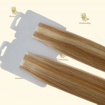 Jungfräuliche Kutikel ausgerichtet menschliches Haar Band in Haarverlängerung Top-Grade Klavier Highlight-Farbe
