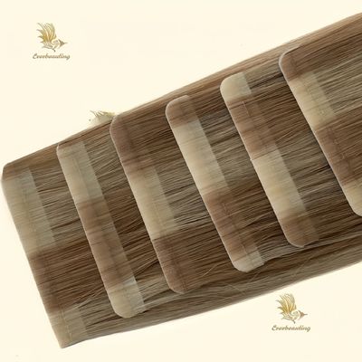 Jungfräuliche Kutikel ausgerichtet menschliches Haar Band in Haarverlängerung Top-Grade Klavier Highlight-Farbe