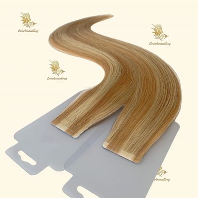 Jungfräuliche Kutikel ausgerichtet menschliches Haar Band in Haarverlängerung Top-Grade Klavier Highlight-Farbe