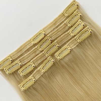 Clip in Russian Hair Extensions Gerade Textur und vorgebundenem Stil garantiert