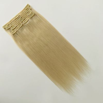 Clip in Russian Hair Extensions Gerade Textur und vorgebundenem Stil garantiert