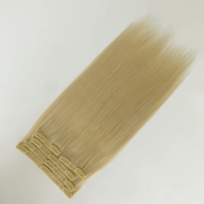Clip in Russian Hair Extensions Gerade Textur und vorgebundenem Stil garantiert