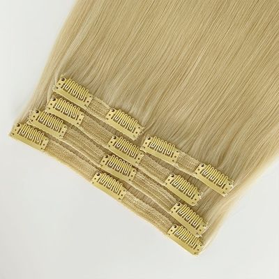 Haarverlängerung doppelt gezogen echt roh jungfräulich natürlich remy menschliches Haar 20 Zoll brasilianisch
