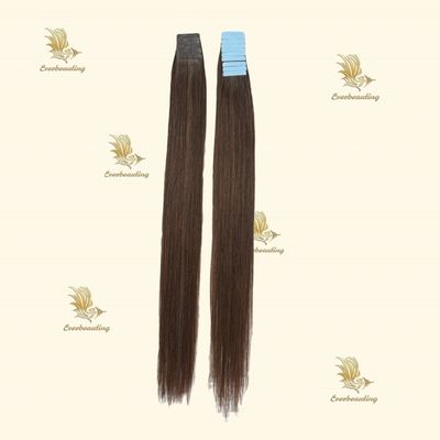 Beliebte Balayage-Farben Doppelt gezogenes echtes menschliches Haarband Erweiterungen des geraden Stils