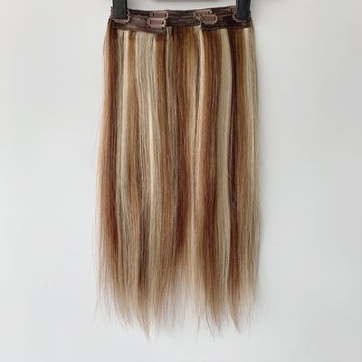 100g/PC 20 Zoll Höchste Grade 13A Doppelgezogener Clip in Haarverlängerung für weiße Frauen