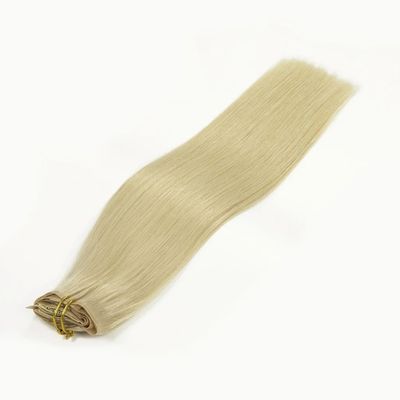 Menschliche Haartyp brasilianische Haarspitzen Clip in Haarverlängerungen CH-24256