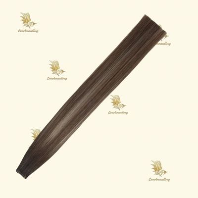 Trends Unsichtbares Band Haare Russische Jungfrau Haare Doppelgezogene Balayage Farbe Menschenhaare