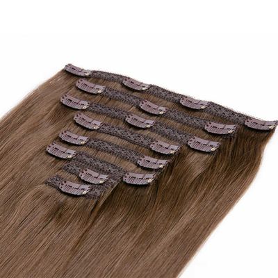 100% russische menschliche Remy Haare Clip Ins Bodywave Textur bei Jungfrau menschliche Haarverlängerung