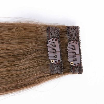 100% russische menschliche Remy Haare Clip Ins Bodywave Textur bei Jungfrau menschliche Haarverlängerung