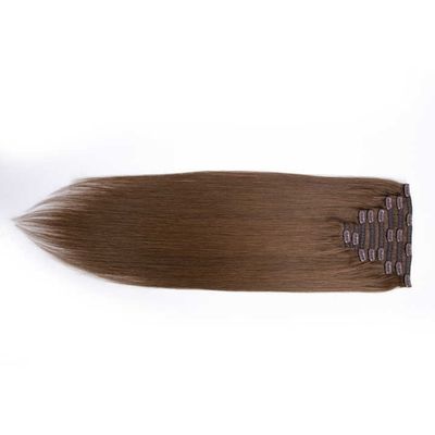 100% russische menschliche Remy Haare Clip Ins Bodywave Textur bei Jungfrau menschliche Haarverlängerung