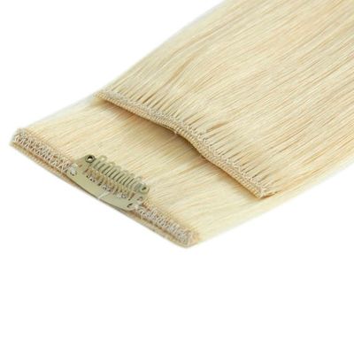 Russian Virgin Hair Clip in Human Hair Extensions Vorgebundene Styling Clips 100 g / Stück