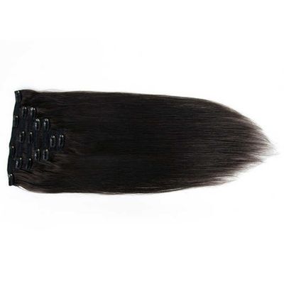 Gerade 18 Zoll und 20 Zoll Roh Indian Hair Clip in Haarverlängerung Stil Gerade