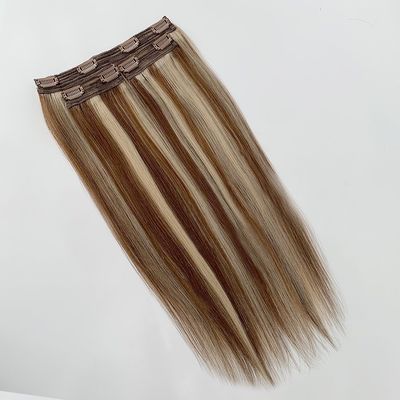 Gerade 18 Zoll und 20 Zoll Roh Indian Hair Clip in Haarverlängerung Stil Gerade