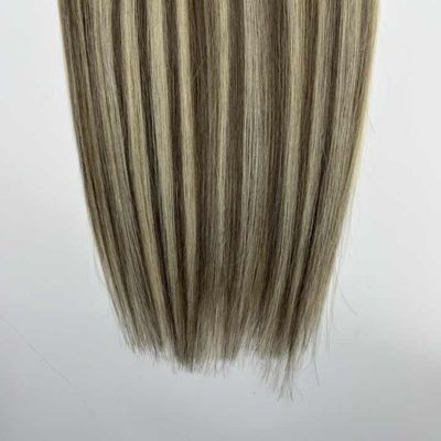 Qingdao angepasste Anforderung 100% Remy chinesische menschliche Haare nahtlose PU Clip in Haare