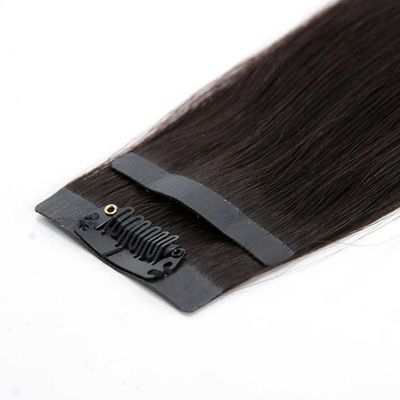 Menschliches Haar Echtes europäisches Clip in Hair Extensions Doppel gezeichnetes Remy Haar Farbiges